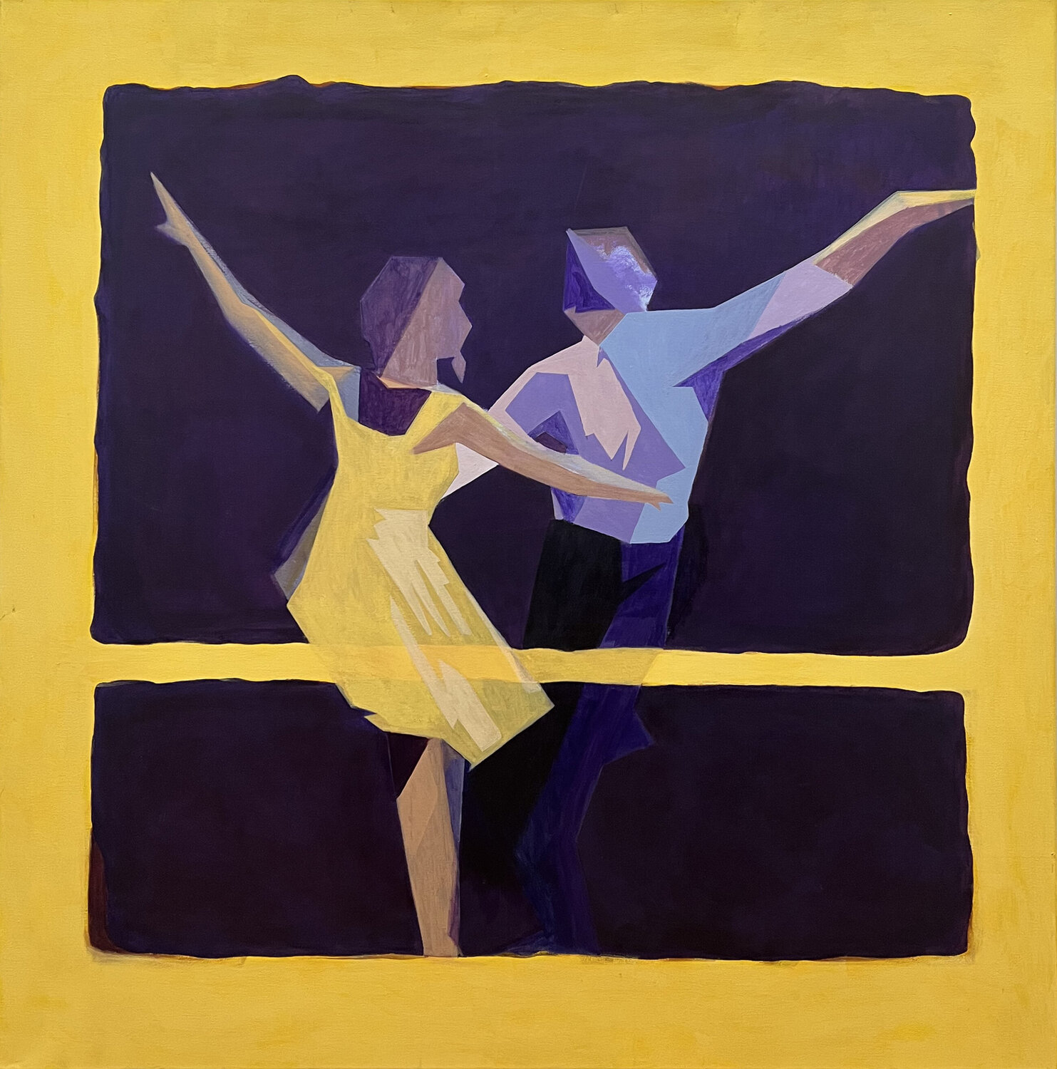 la land Dorota Kwiatkowska Original painting for sale