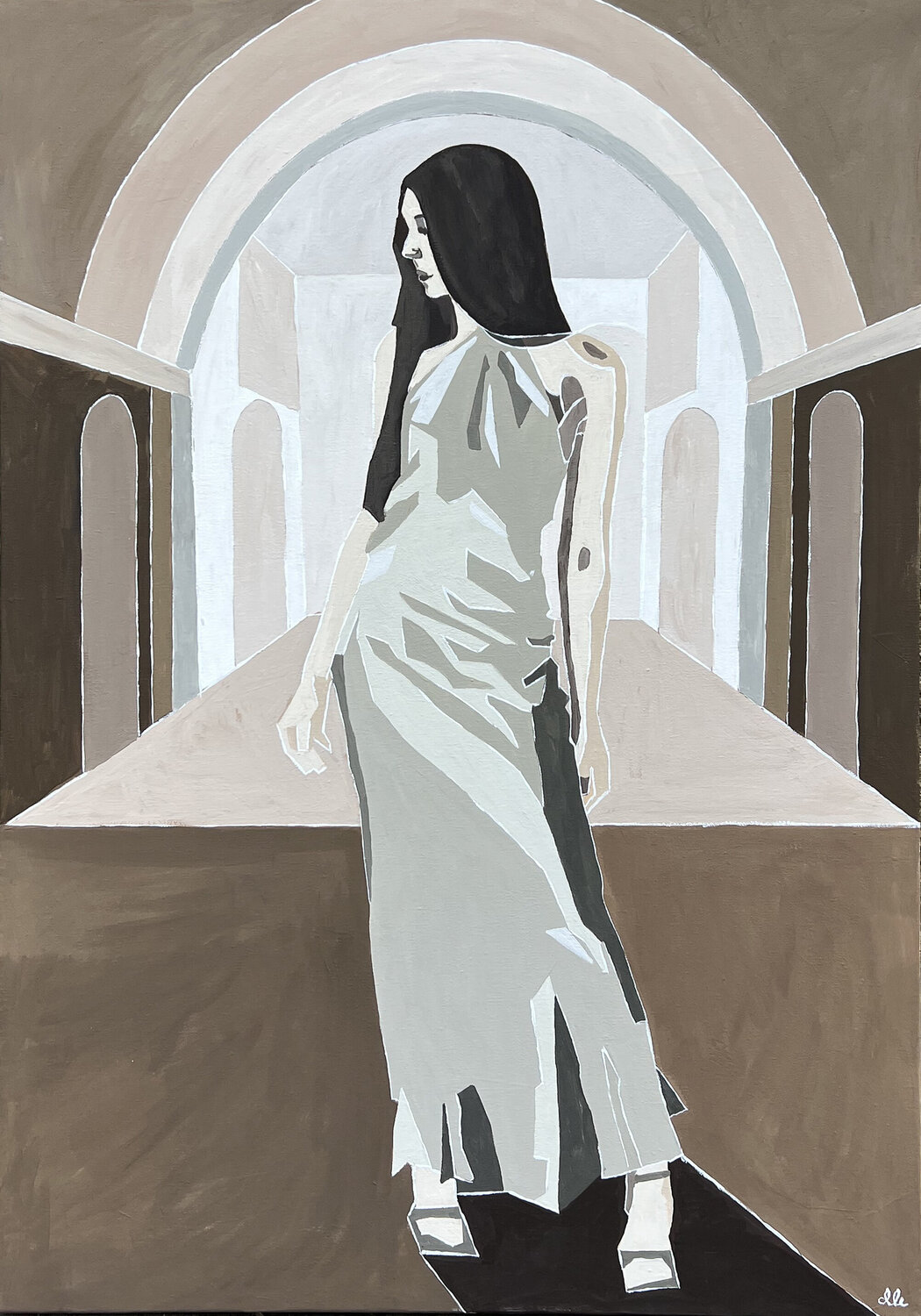 Dorota w Ragusie Dorota Kwiatkowska Original painting for sale