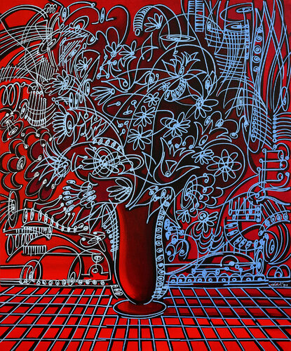 the big vase by Dek, Painting for Sale on Select