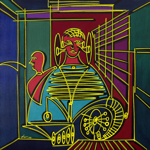 o ser quântico by Dek, Painting for Sale on Select