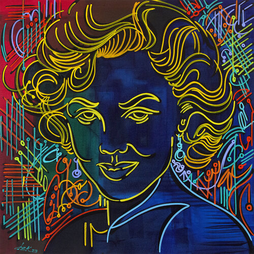 Marylin by Dek, Painting for Sale on Select