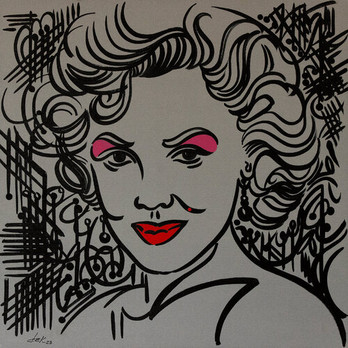 Marylin Maquiada by Dek, Painting for Sale on Select