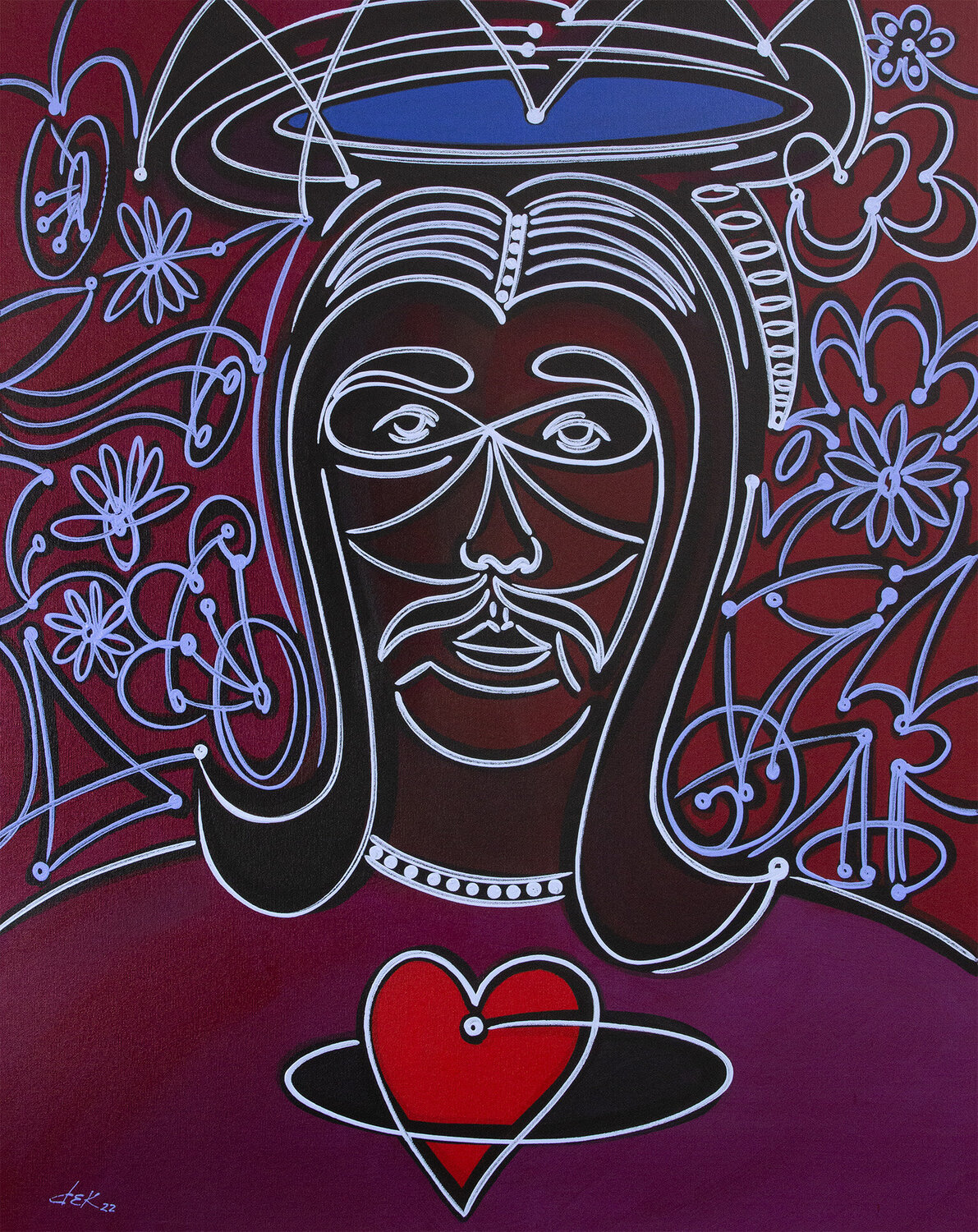 christ Dek Original painting for sale