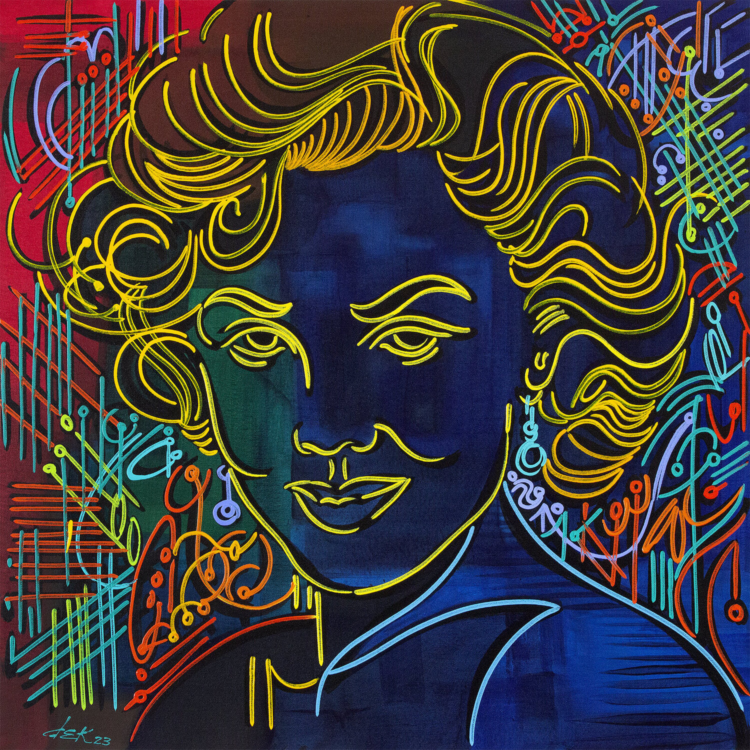 Marylin Dek Original painting for sale
