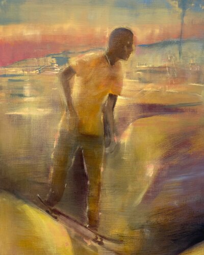 Golden Hour (Venice) by Gregg Chadwick, Painting for Sale on Select