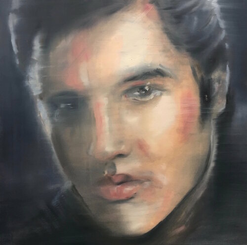 Elvis Presley (Suspicion) by Gregg Chadwick, Painting for Sale on Select
