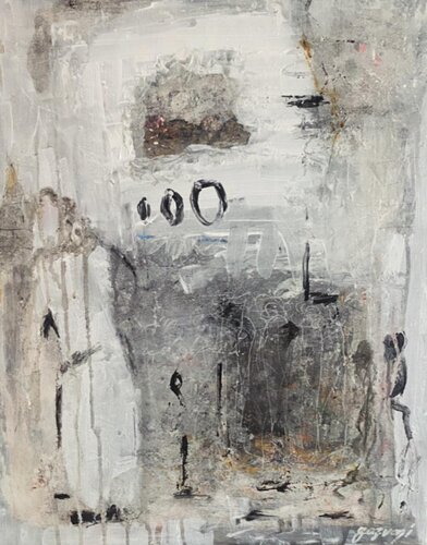 Finding My Own Way by Gazvani Art, Painting for Sale on Select