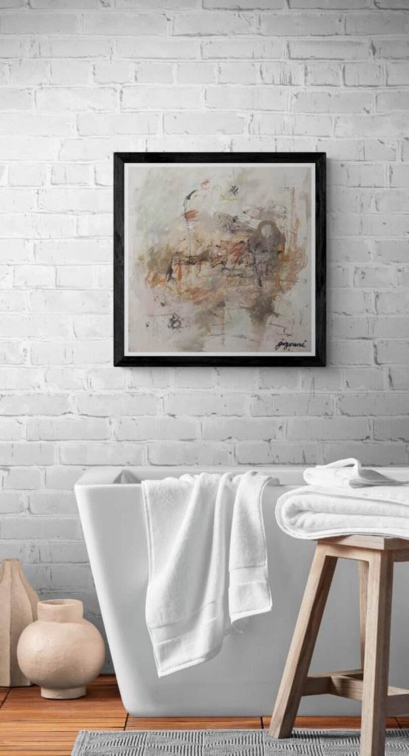 Spring Enthusiasm Gazvani Art Original painting for sale
