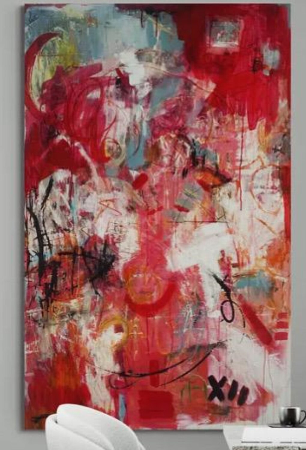A Passionate Love Gazvani Art Original painting for sale