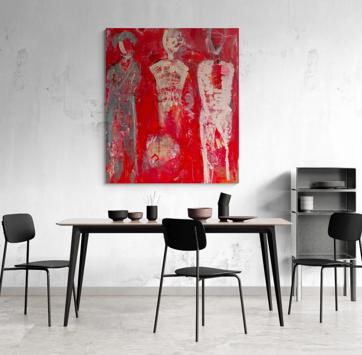 The Silent Witnesses Gazvani Art Original painting for sale
