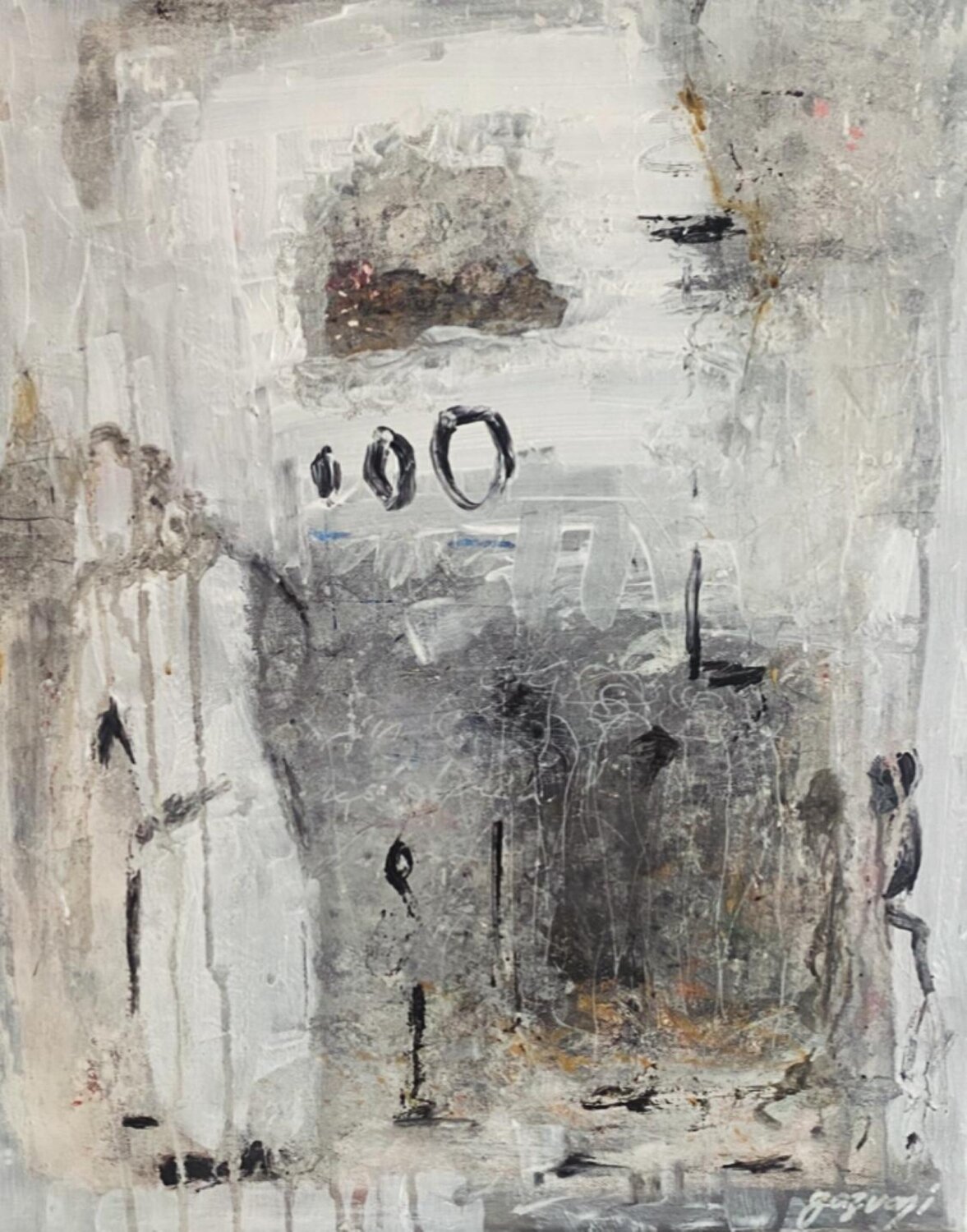 Finding My Own Way Gazvani Art Original painting for sale