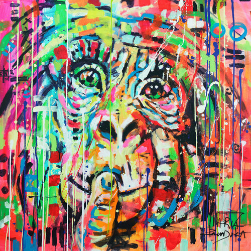 Chasing a dream by Marta Zawadzka, Painting for Sale on Select