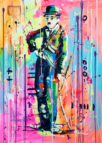 Charlie by Marta Zawadzka, Painting for Sale on Select