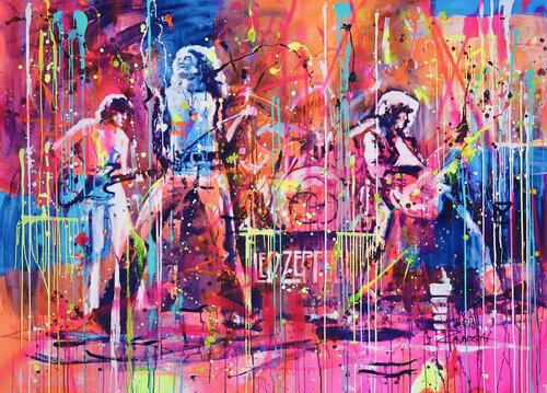 On the stage by Marta Zawadzka, Painting for Sale on Select