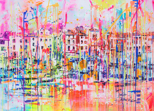Marina by Marta Zawadzka, Painting for Sale on Select