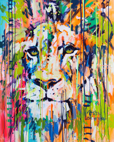 His Majesty by Marta Zawadzka, Painting for Sale on Select