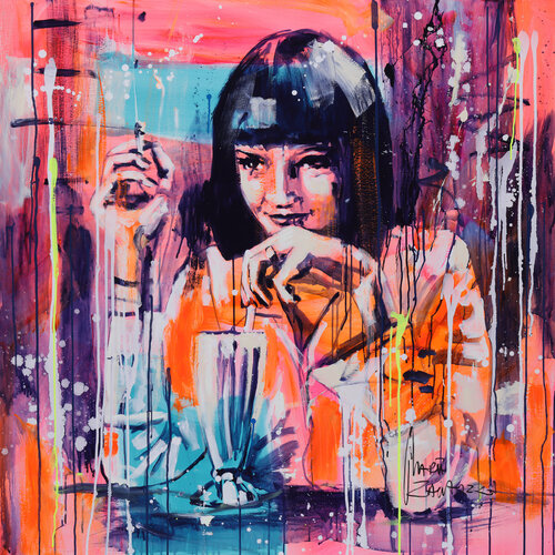 Milkshake by Marta Zawadzka, Painting for Sale on Select
