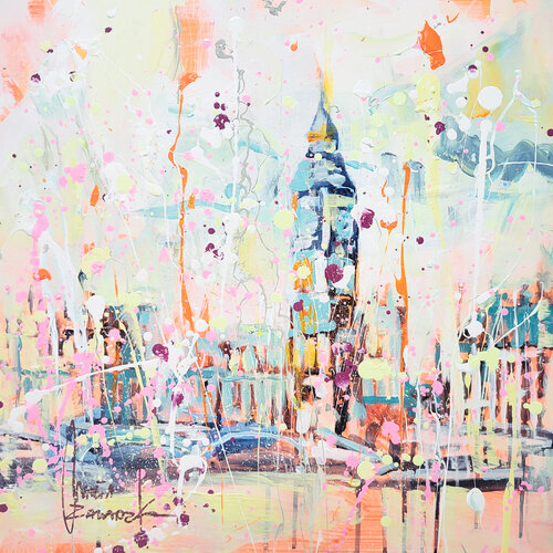 London's melody by Marta Zawadzka, Painting for Sale on Select
