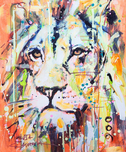 Wild by Marta Zawadzka, Painting for Sale on Select