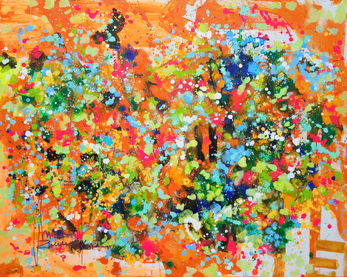 Euphoric Palette by Marta Zawadzka, Painting for Sale on Select