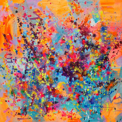 Dance of joy by Marta Zawadzka, Painting for Sale on Select