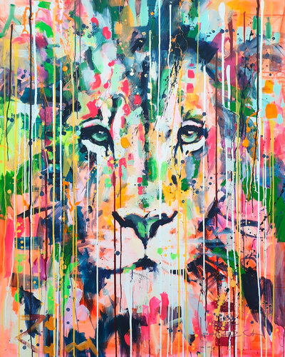 Courage by Marta Zawadzka, Painting for Sale on Select