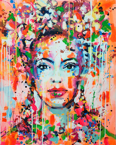 Her Charm by Marta Zawadzka, Painting for Sale on Select