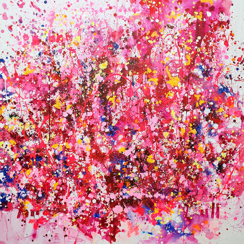 Pink Soul by Marta Zawadzka, Painting for Sale on Select