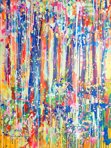 Fairytale Forest by Marta Zawadzka, Painting for Sale on Select
