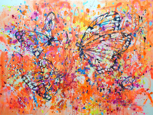 Sunlit Whispers by Marta Zawadzka, Painting for Sale on Select