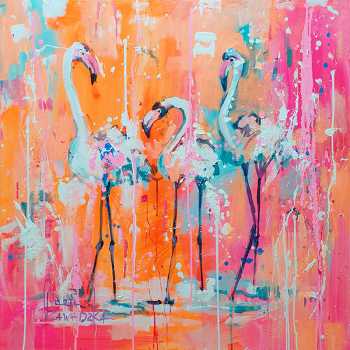 Afternoon Chat by Marta Zawadzka, Painting for Sale on Select