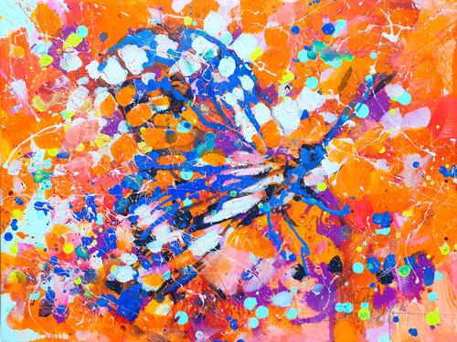 Melody of Joy by Marta Zawadzka, Painting for Sale on Select