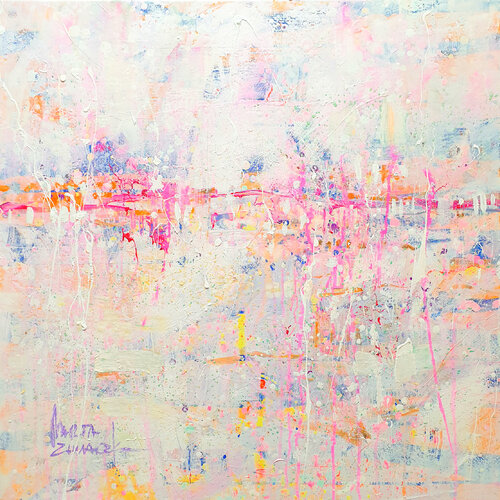 Winter Morning by Marta Zawadzka, Painting for Sale on Select
