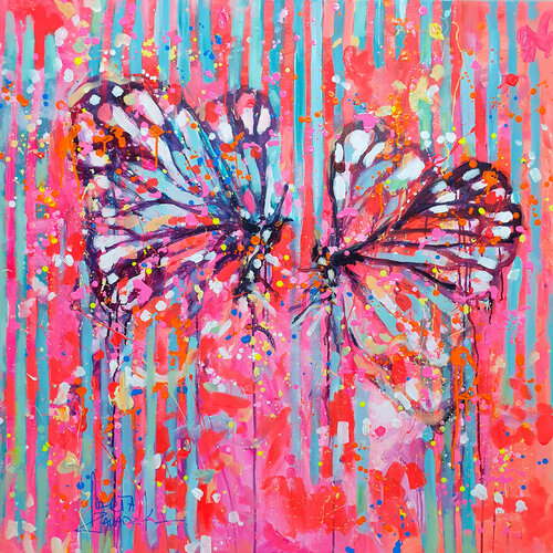 Angels by Marta Zawadzka, Painting for Sale on Select