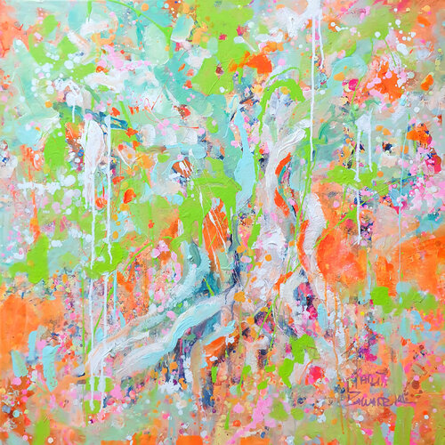 Soul of Tree by Marta Zawadzka, Painting for Sale on Select