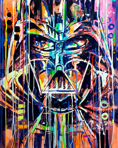 Darth Vader by Marta Zawadzka, Painting for Sale on Select