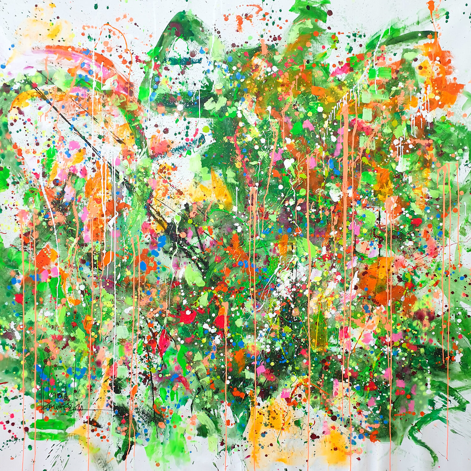 Miracle Marta Zawadzka Original painting for sale