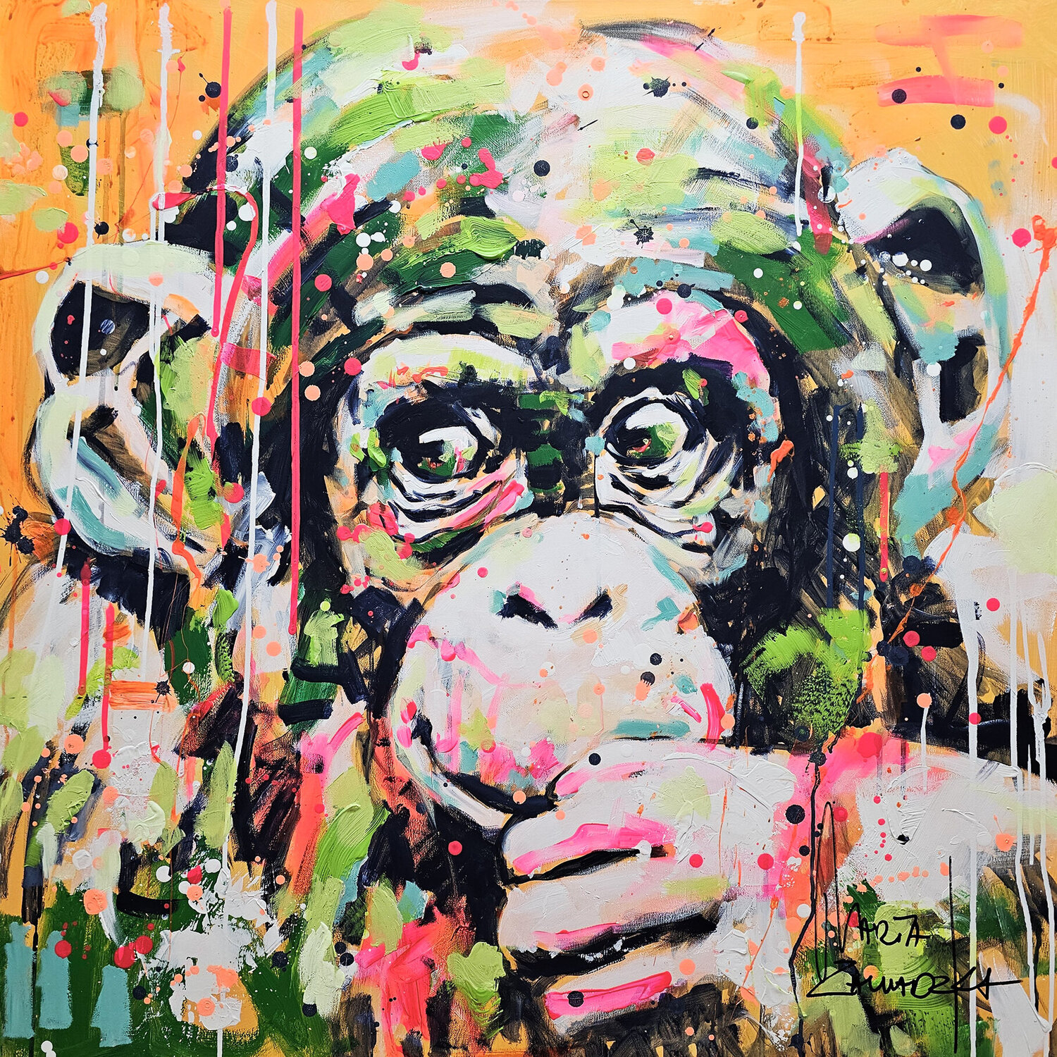 Benjamin Marta Zawadzka Original painting for sale