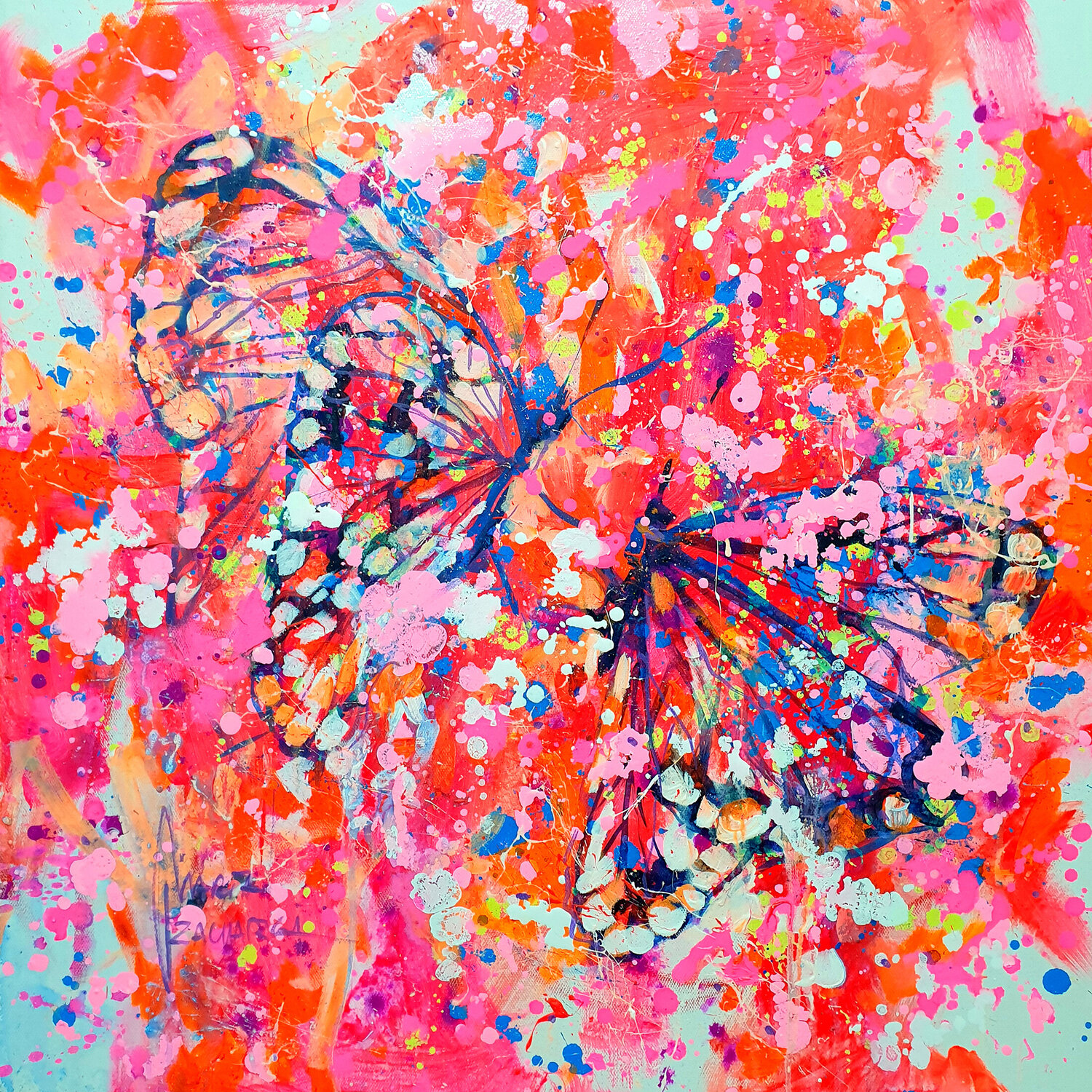 Dancing in the Sun Marta Zawadzka Original painting for sale