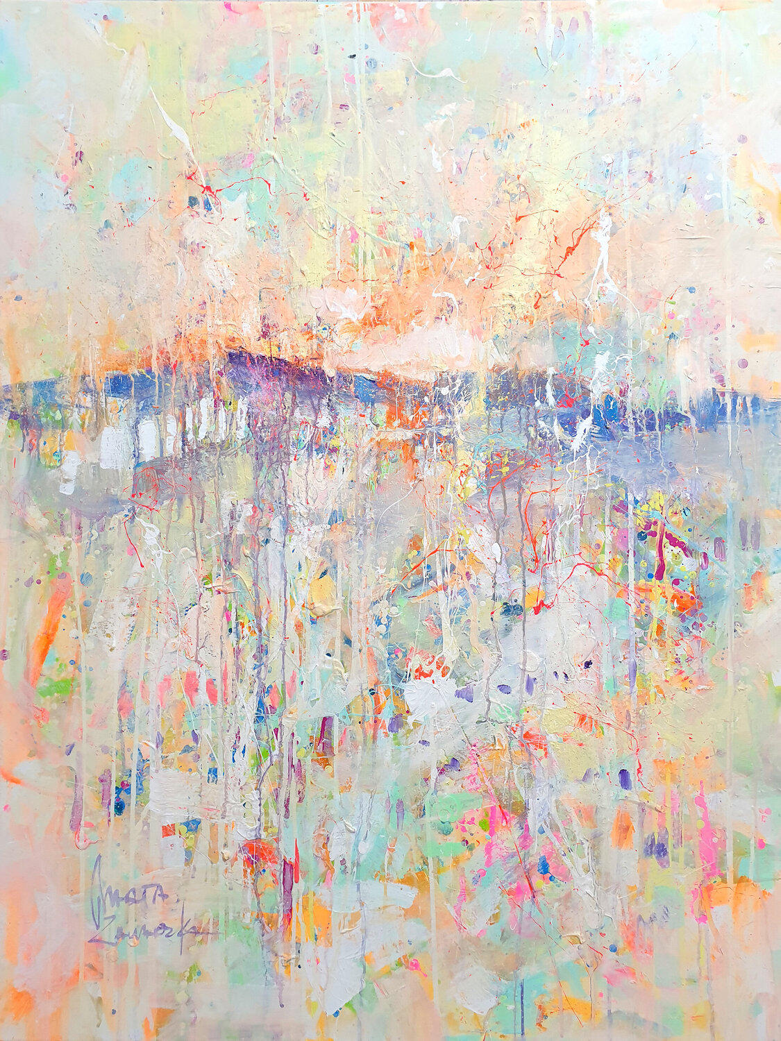 Echoes of Dreams Marta Zawadzka Original painting for sale