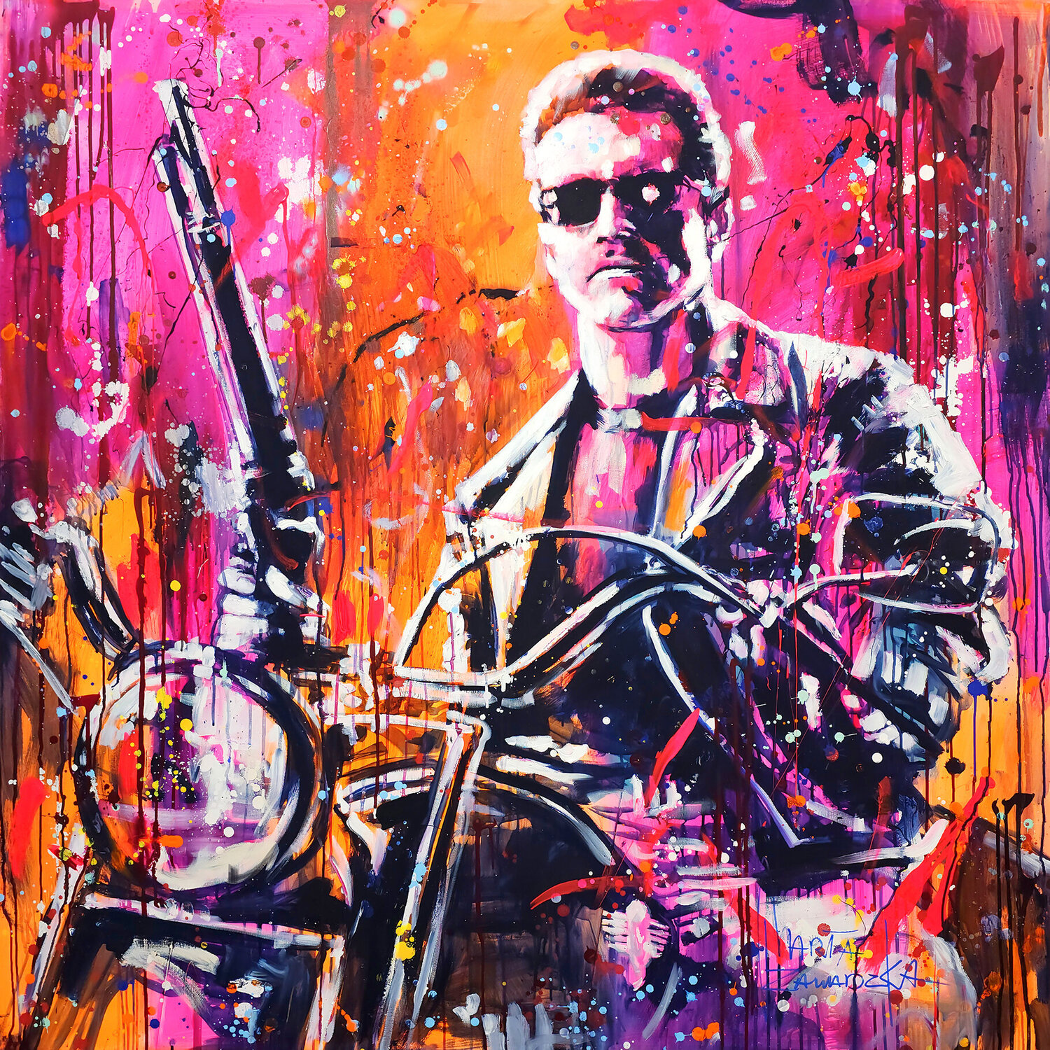 Judgment Ride Marta Zawadzka Original painting for sale