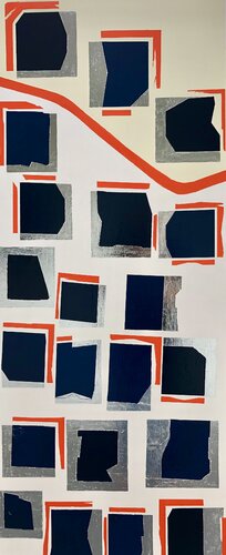 Sans titre 19 by Nadine Hardy, Painting for Sale on Select