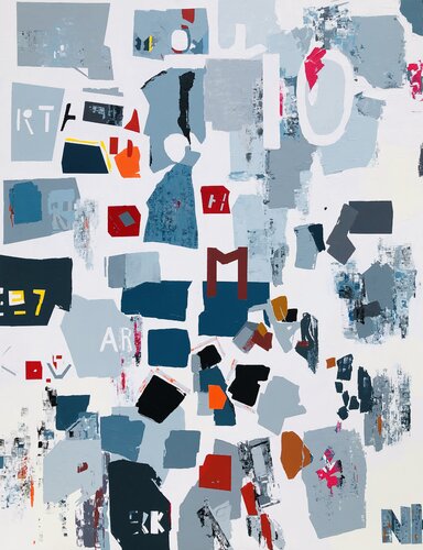 Abstraction 10-19 by Nadine Hardy, Painting for Sale on Select
