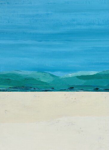 Évanescence Chromatique by Nadine Hardy, Painting for Sale on Select