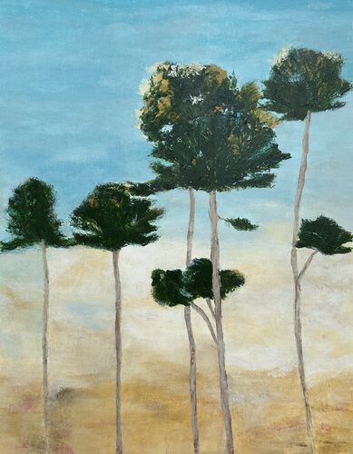 Souvenir lumineux by Nadine Hardy, Painting for Sale on Select