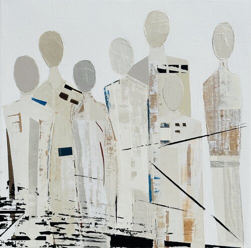 Chromatic Presence by Nadine Hardy, Painting for Sale on Select