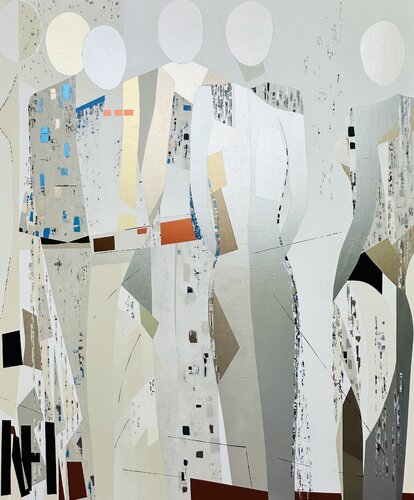 Présence 26 by Nadine Hardy, Painting for Sale on Select