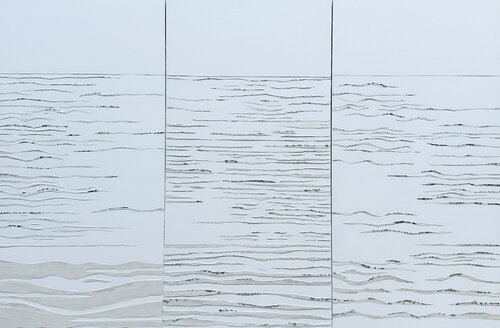 Horizon lumineux by Nadine Hardy, Painting for Sale on Select