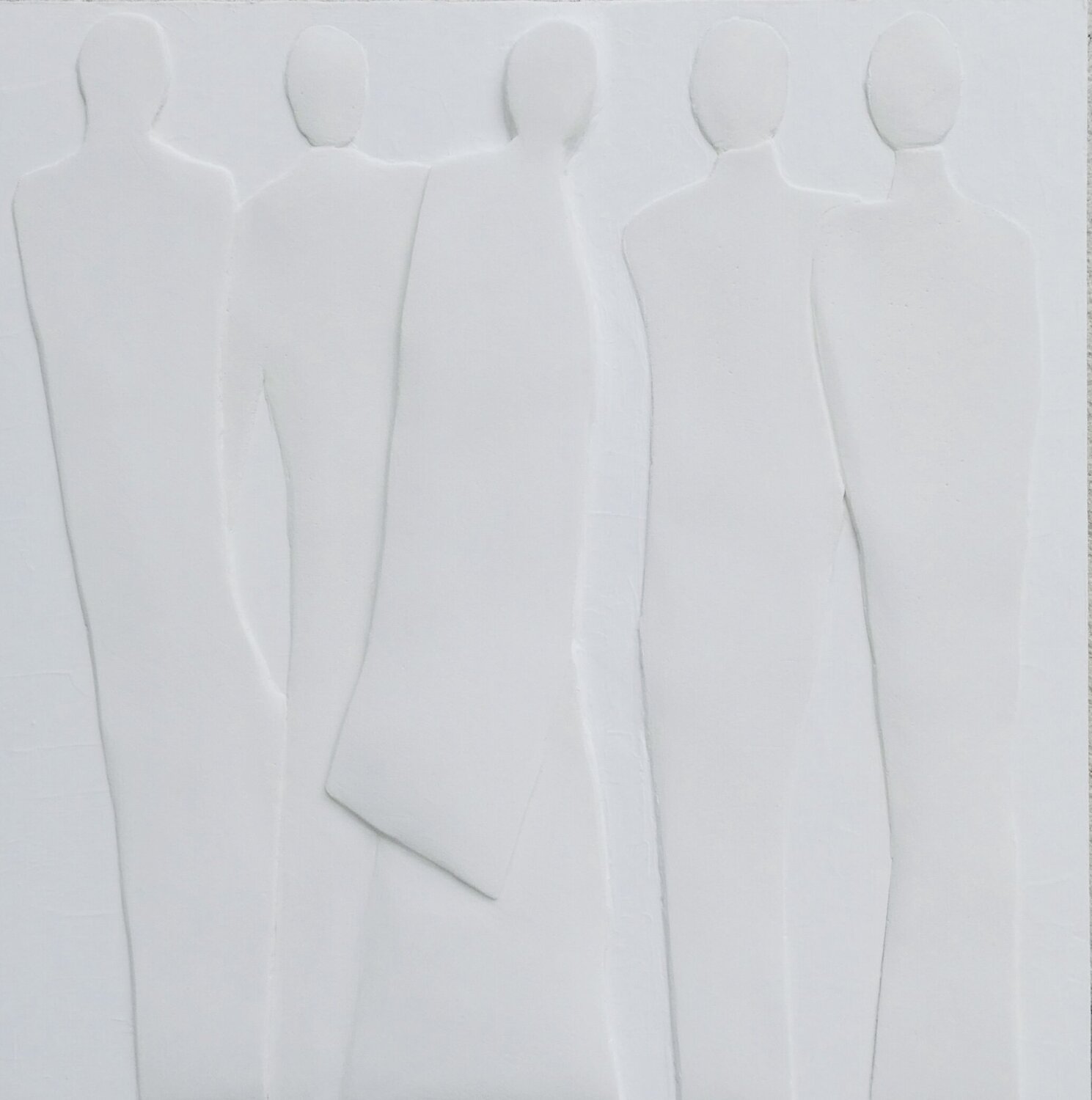 White motion Nadine Hardy Sculpture for sale