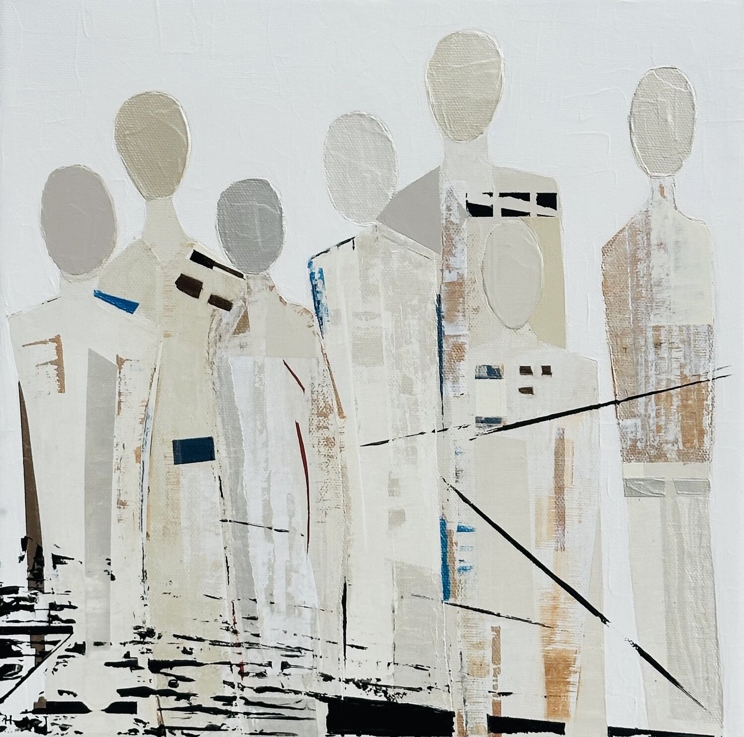 Chromatic Presence Nadine Hardy Original painting for sale